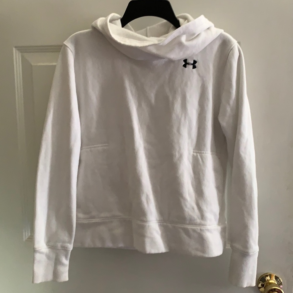 White Under Armour Woman’s Hoodie Size: Small